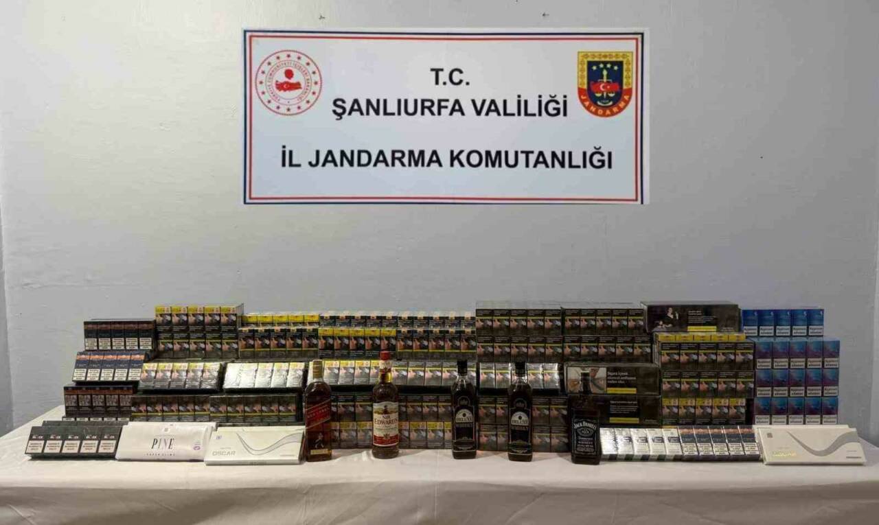 Şanlıurfa'nın Viranşehir ilçesinde, İl Jandarma Komutanlığı ekipleri tarafından gerçekleştirilen operasyonda