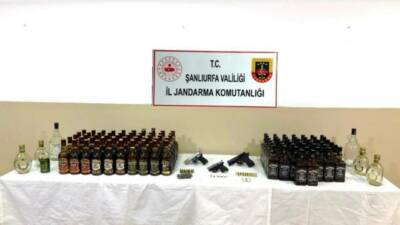 Şanlıurfa’da jandarma ekipleri tarafından daha önceden belirlenen adrese düzenlenen operasyonda