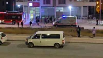 Şanlıurfa'nın Karaköprü ilçesindeki özel engelli bakım merkezinde çıkan yangında 7