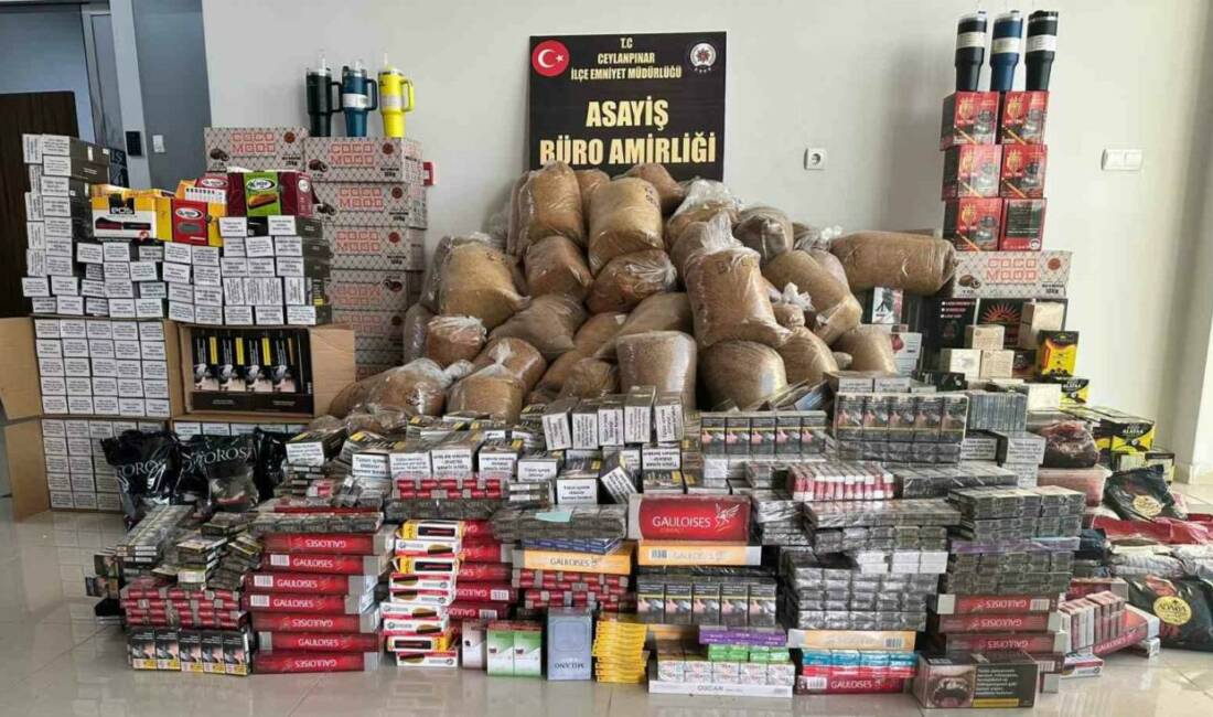 Şanlıurfa’da polis ekipleri tarafından 14 iş yerine yönelik gerçekleştirilen operasyonda,