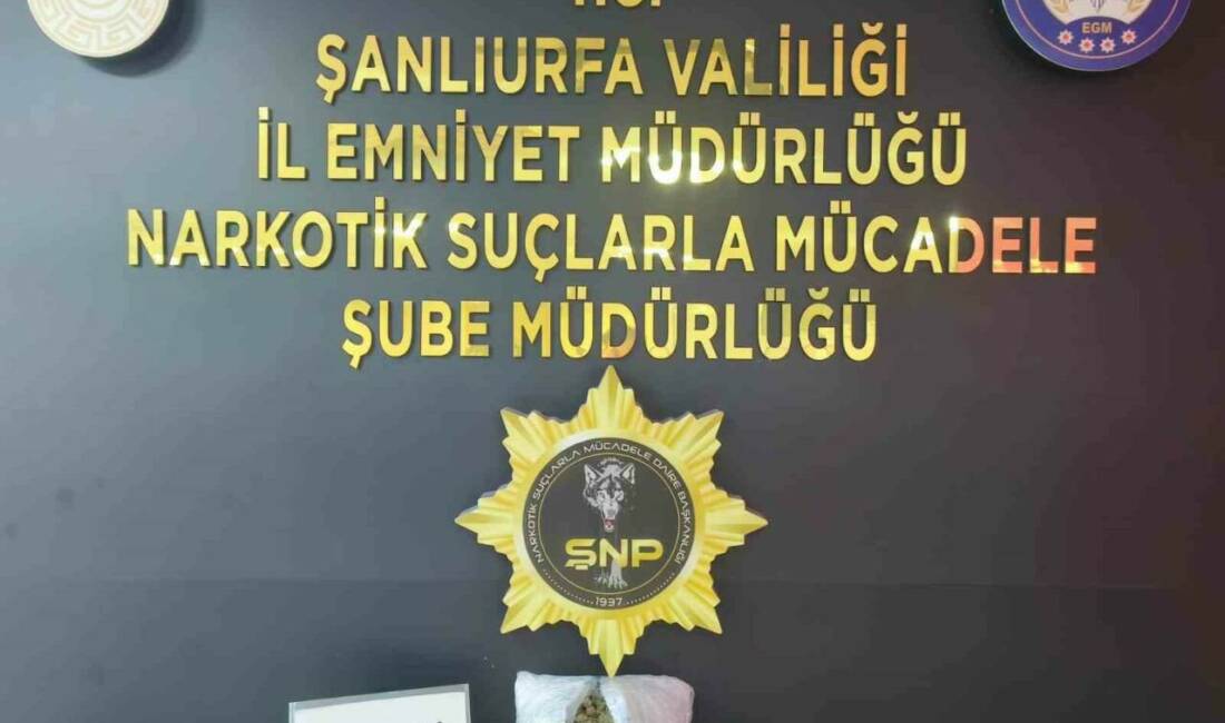 Şanlıurfa’da uyuşturucu operasyonu: 1 tutuklama Şanlıurfa'da polis ekipleri tarafından düzenlenen operasyonda 1 kilo 200 gram