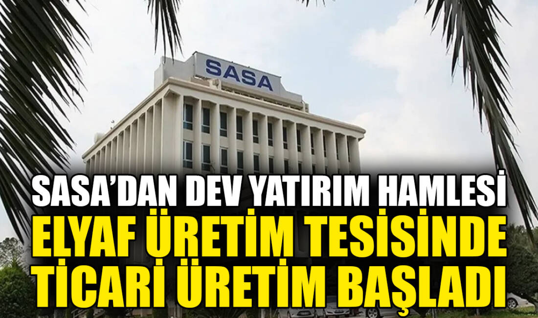 Sasa Polyester Sanayi A.Ş. (SASA), 20 Kasım’da Kamuyu Aydınlatma Platformu’ndan