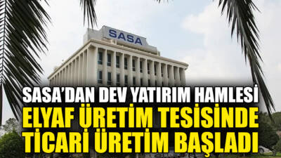 Sasa Polyester Sanayi A.Ş. (SASA), 20 Kasım’da Kamuyu Aydınlatma Platformu’ndan