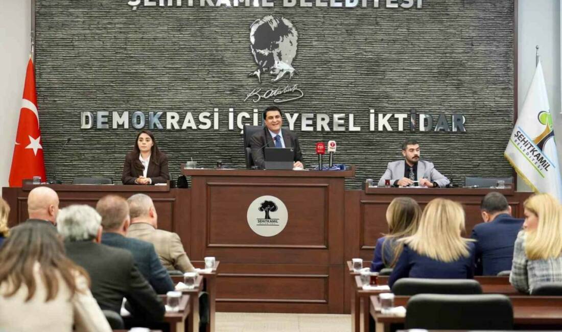 Şehitkamil Belediyesi Kasım ayı Meclis Toplantısı'nın 1. Birleşimi Belediye Başkanı