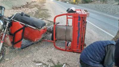 Adıyaman’ın Gölbaşı ilçesinde sepetli motosikletin devrilmesi sonucu 1 kişi yaralandı.