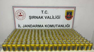 Şırnak İl Jandarma Komutanlığı ekiplerince gerçekleştirilen operasyonlar sonucunda kaçakçılık ve