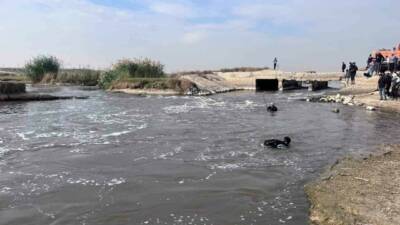 Barış Pınarı Harekatı bölgesinde 6 gün önce sulama kanalına düşen