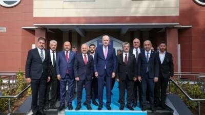 Türkiye Büyük Millet Meclisi (TBMM) Başkanı Numan Kurtulmuş, Adıyaman Üniversitesi’ni