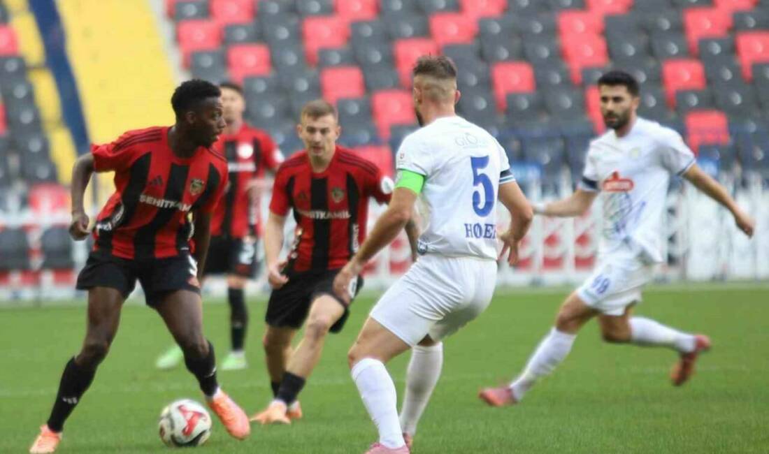 Trendyol Süper Lig: Gaziantep FK: 1 – Çaykur Rizespor: 1 (İlk yarı) Gaziantep Futbol Kulübü, Trendyol Süper Lig’in 12. haftasında Çaykur Rizespor’u