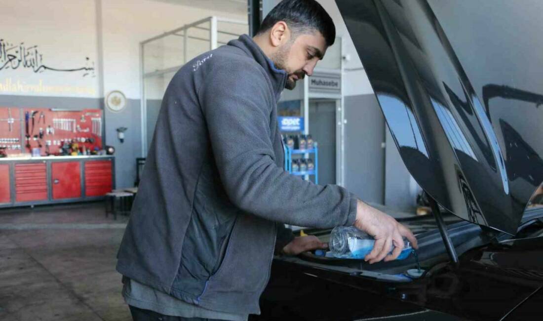 Kış aylarında araçların kışlık bakımları yapılmalıdır. Antifriz seviyesi, cam suyu,