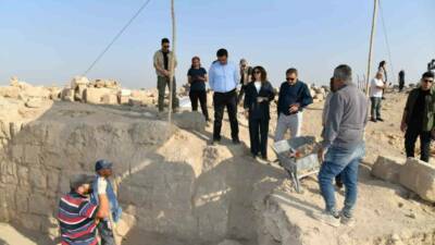 Şanlıurfa Valisi Hasan Şıldak, Harran ilçesindeki kazı ve restorasyon çalışmalarını