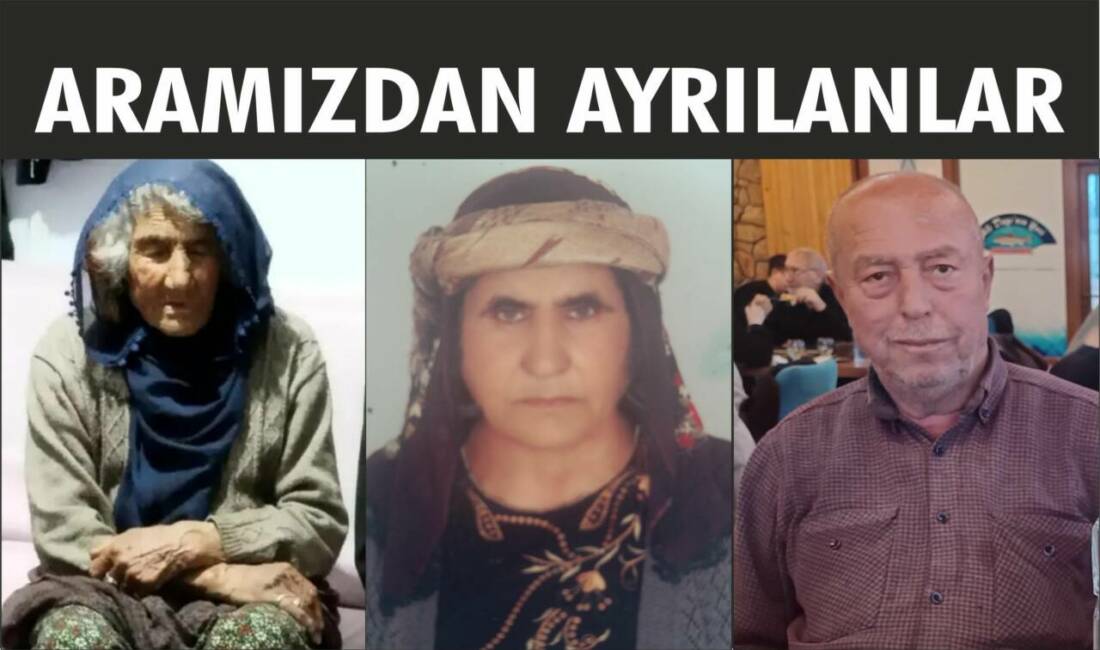 ARAMIZDAN AYRILANLAR 06.12.2025 06.12.2025 Cumartesi gününe ait Besni’de Vefat Edenler köşesi.
