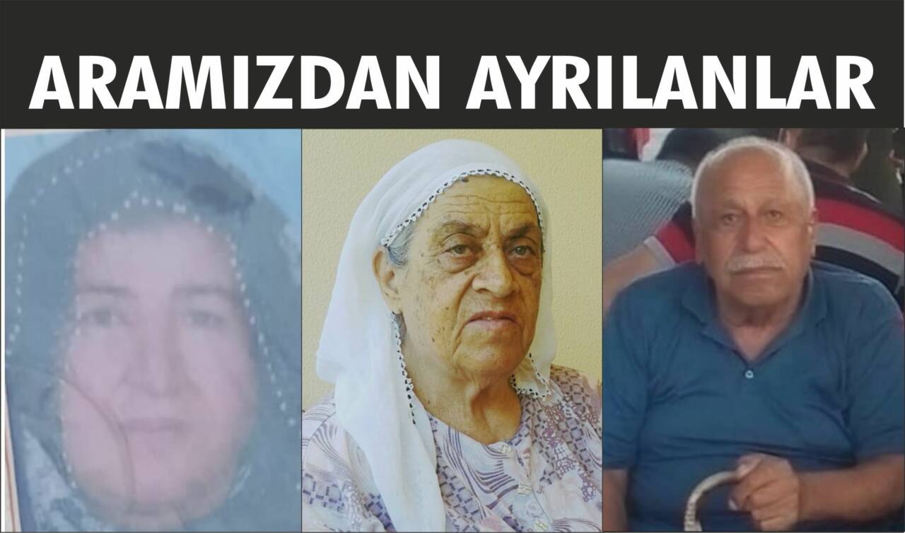 07-08.12.2025 Pazar, Pazartesi gününe ait Besni’de Vefat Edenler köşesi.