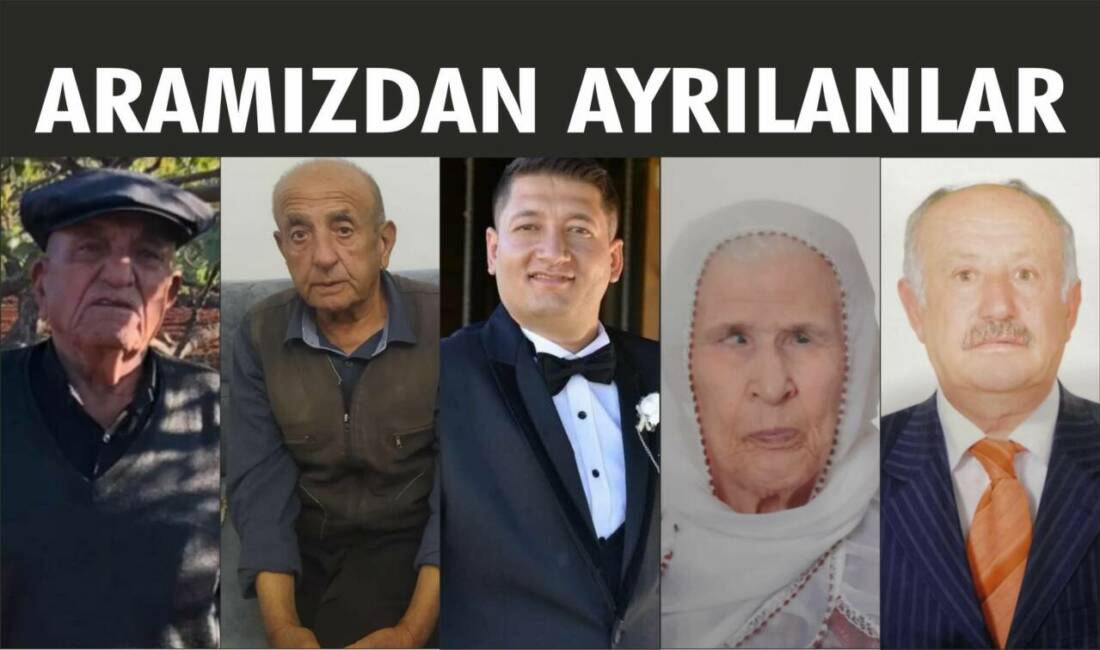 09-10.12.2025 Salı, Çarşamba gününe ait Besni’de Vefat Edenler köşesi.