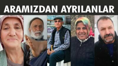 11-12.12.2025 Perşembe, Cuma gününe ait Besni’de Vefat Edenler köşesi.