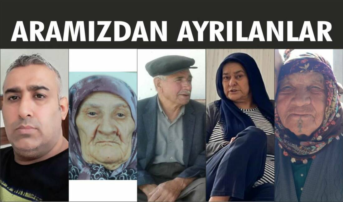 19-20.12.2025 Cuma, Cumartesi gününe ait Besni’de Vefat Edenler köşesi.