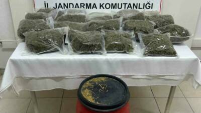 Şanlıurfa’da jandarma ekipleri tarafından gerçekleştirilen operasyon kapsamında toplam 21 kilo