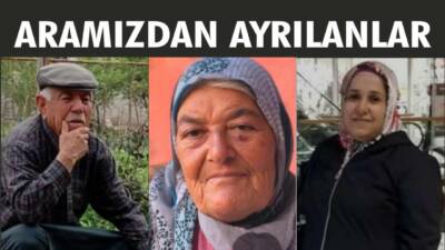 24-28.12.2025 Çarşamba, Pazar gününe ait Besni’de Vefat Edenler köşesi.