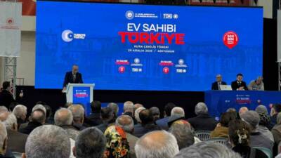 Türkiye genelinde hayata geçirilen 500 Bin Sosyal Konut Projesi kapsamında