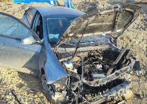 Besni–Terbizek yol ayrımında meydana gelen tek taraflı trafik kazasında 02