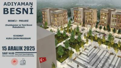 AK Parti Adıyaman Milletvekili Hüseyin Özhan, Besni’nin Dumlupınar ve Yeni