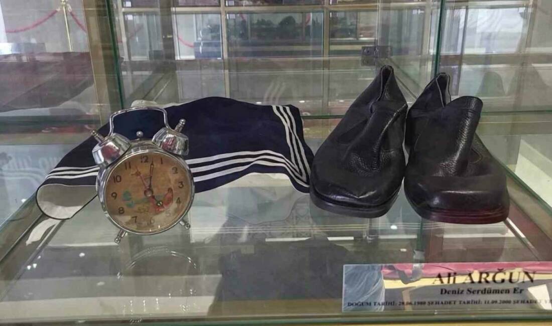 Adıyaman Şehitlik Müzesi'nde, şehit ailelerinin vatan için verdikleri mücadeleyi ve