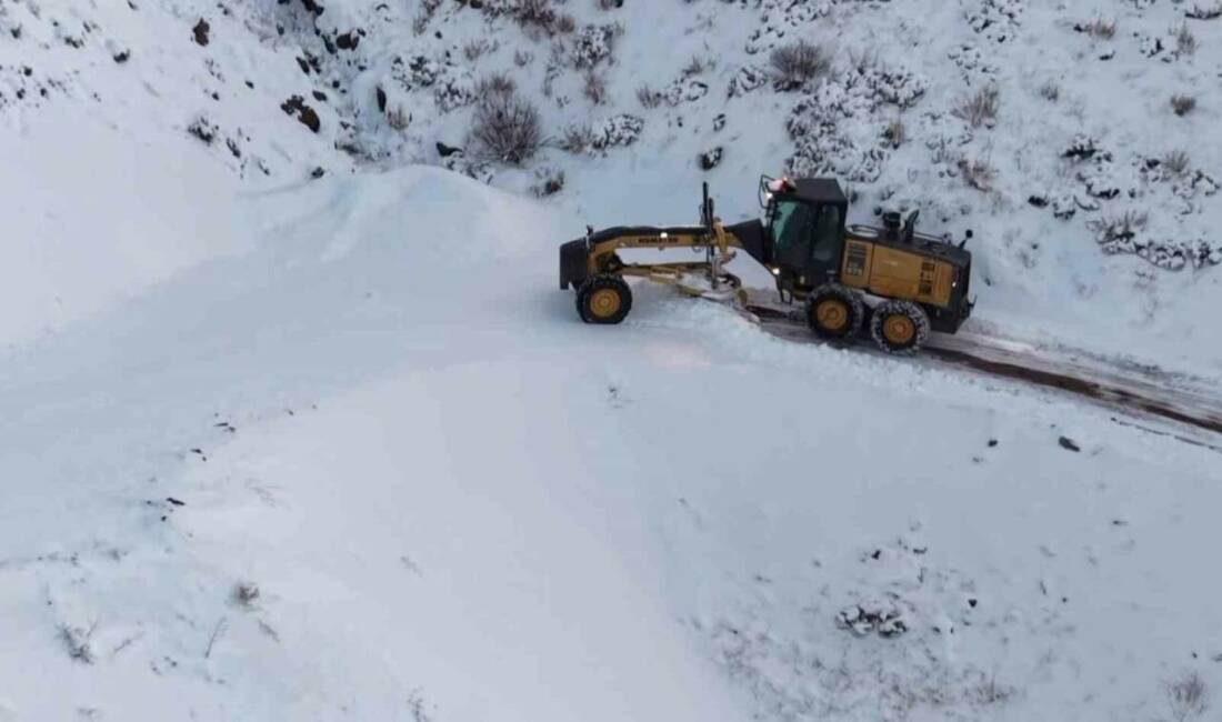 Adıyaman’da, kar yağışı nedeniyle 80 köy ve bu köylere bağlı