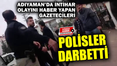 Adıyaman’da, bir polis memurunun intiharıyla ilgili olay yerinde çalışma yapan