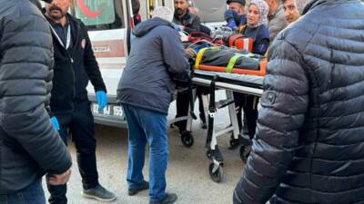 Kahta ilçesinde meydana gelen trafik kazasında sürücüsünün direksiyon hakimiyetini kaybettiği