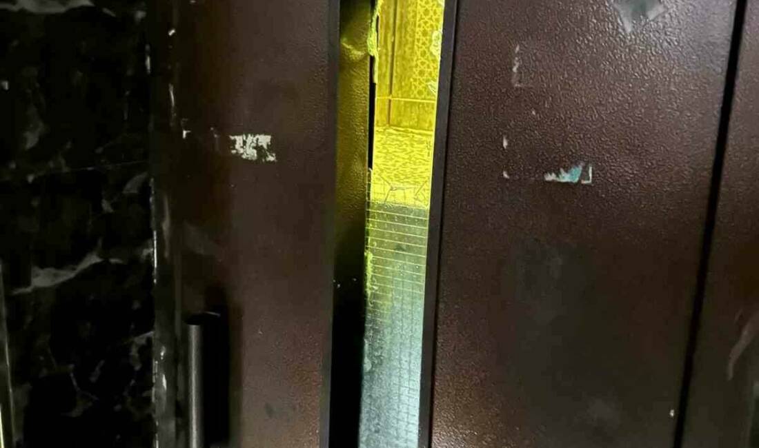 Batman kent merkezinde bir binanın asansöründe mahsur kalan vatandaş, itfaiye