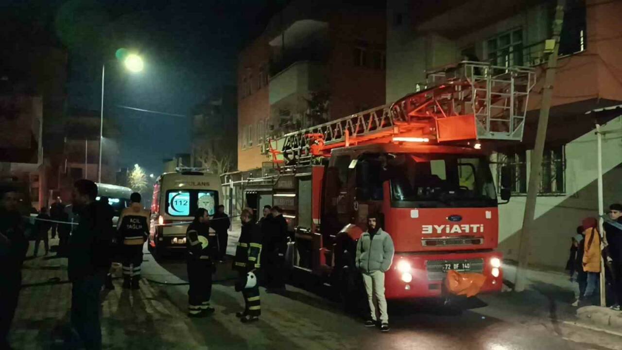 Batman’da meydana gelen yangın sonucu 85 yaşındaki yatalak hasta hayatını