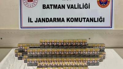 Batman'ın Gercüş ve Hasankeyf ilçelerinde yapılan yol kontrollerinde 4 bin