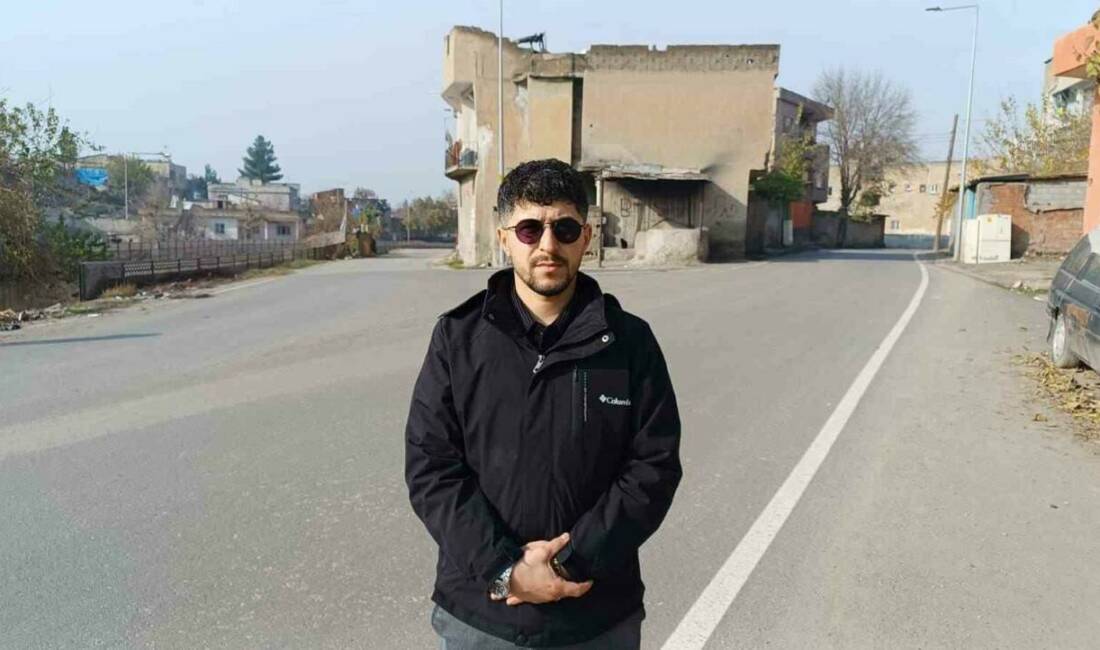 Batman'da iki çocuk babası olan Ahmet Kan, ailesine vedalaşma mesajı