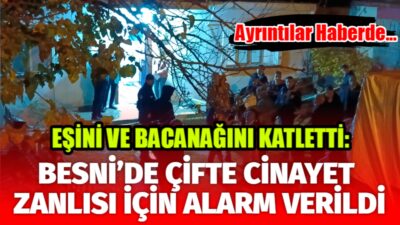Besni’ye bağlı Aşağı Sarhan Mahallesinde meydana gelen olayda, boyacılık yaptığı