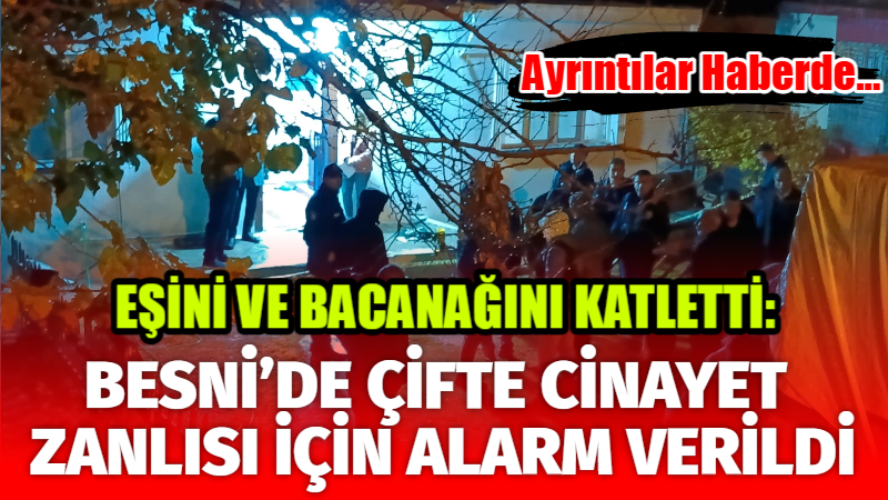 Besni’ye bağlı Aşağı Sarhan Mahallesinde meydana gelen olayda, boyacılık yaptığı