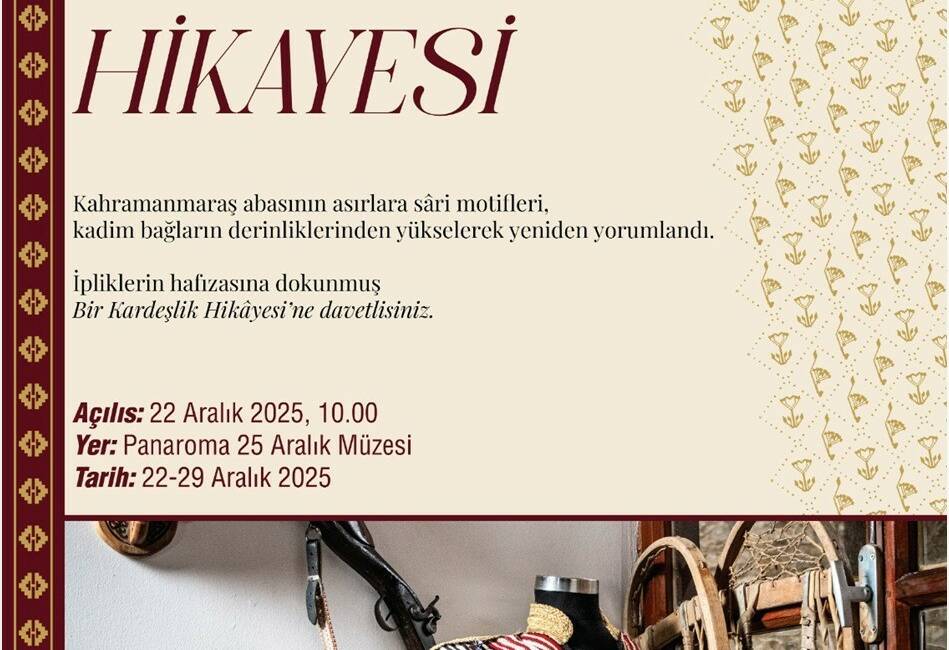 Maraş abası motiflerinin modern yorumlarıyla hazırlanan 15 eserlik özel koleksiyon,