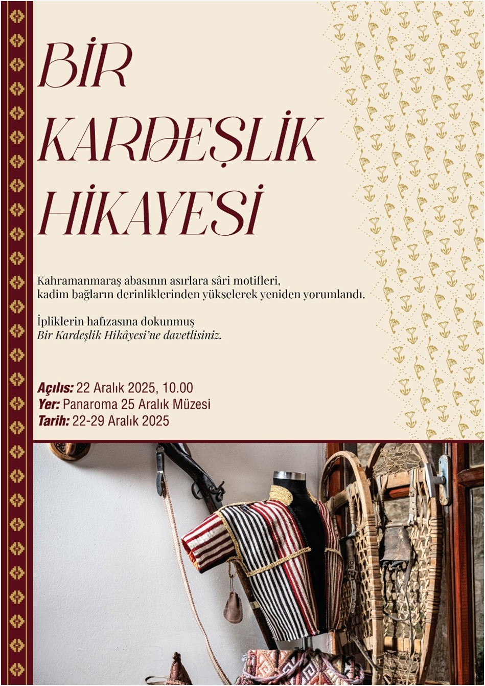 Maraş abası motiflerinin modern yorumlarıyla hazırlanan 15 eserlik özel koleksiyon,