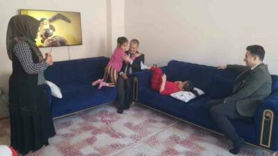 Çermik Kaymakamı Adem Karataş ve İlçe Sosyal Hizmetler Müdürü Ebubekir