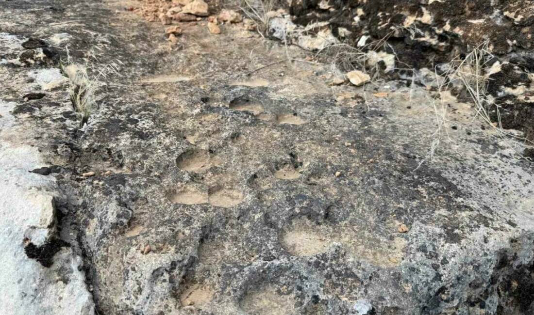 Diyarbakır’ın Kocaköy ilçesinde, binlerce yılın sonunda oluşan "damla lapyaları" Ambar