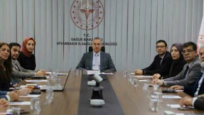Diyarbakır İl Sağlık Müdürlüğü tarafından düzenlenen il kanser danışma kurulu