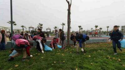 Eyyübiye Belediyesi, öğrencilere çevre temizliği, sıfır atık ve geri dönüşüm