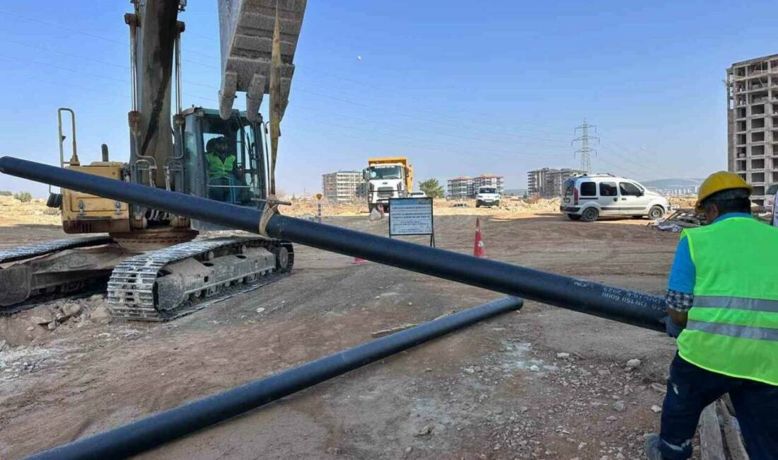 GASKİ, Gazitepe ve Sarısalkım Mahalleleri’nde güvenli ve kesintisiz içme suyu