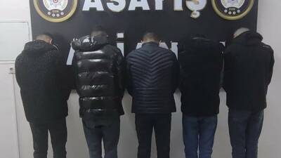 Gaziantep'te iki iş yerine silahla ateş edilmesiyle ilgili operasyonda 5