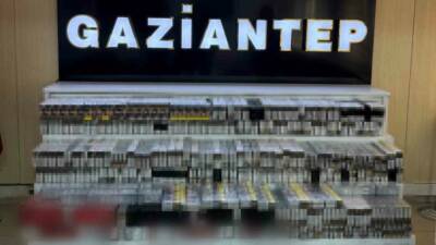 Gaziantep’te polis ekipleri tarafından gerçekleştirilen operasyonda 26 bin 360 litre