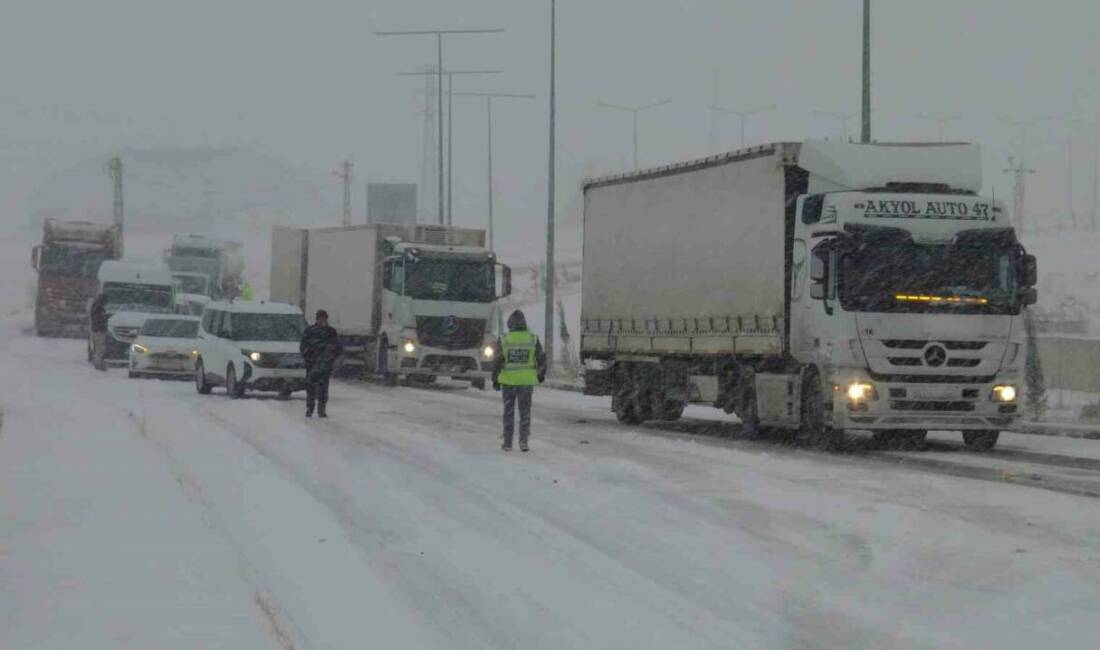 Batman’ın Gercüş ilçesinde etkili olan tipi ve kar yağışı nedeniyle