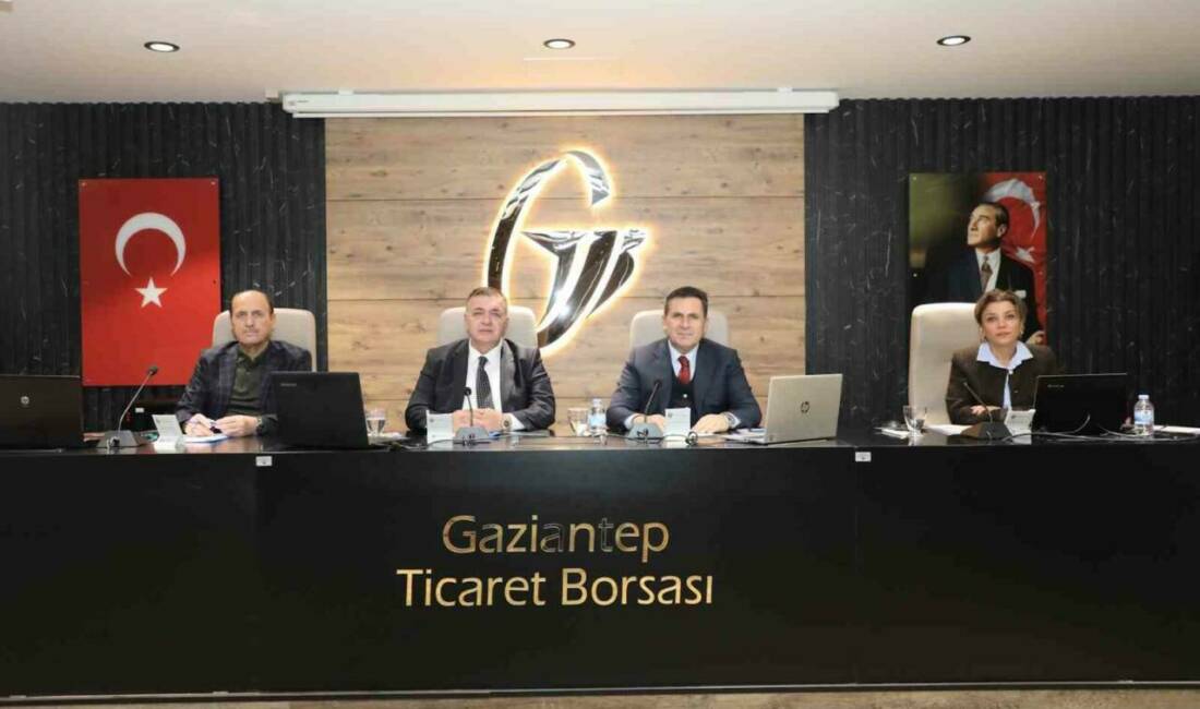 Gaziantep Ticaret Borsası (GTB), Aralık Ayı Olağan Meclis Toplantısı'nda küresel