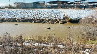 Şanlıurfa’da tahliye kanalına devrilen otomobildeki son ulaşılamayan kişi olan sürücüyü