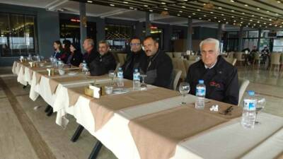 Kilis Polis Evinde düzenlenen toplantıda, Kilis İnsan Hakları Kurulu üyeleri,