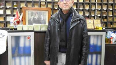 Kilis'te 4. kuşak olarak sabun üretimi yapan Mehmet Akil Teksabuncu,