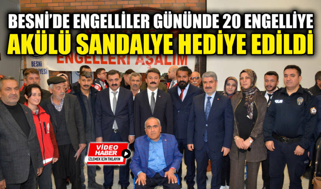 Besni Sosyal Hizmet Merkezi (SHM) tarafından 3 Aralık Dünya Engelliler